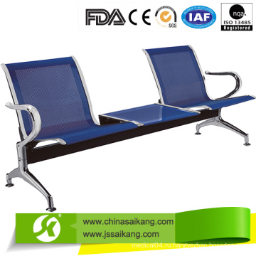 Прочный нержавеющий стальной 3 Seater Waiting Chair (CE / FDA / ISO)